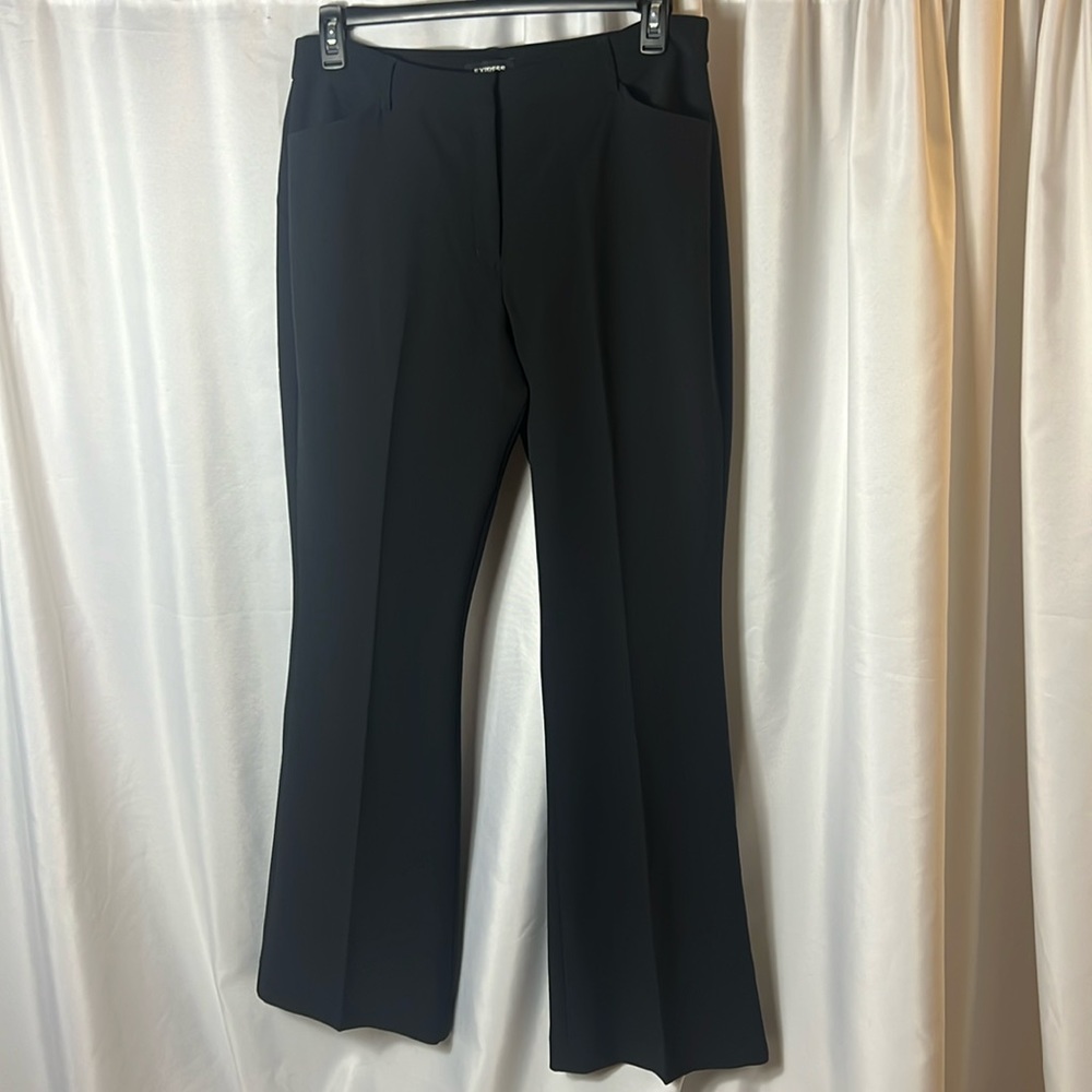 Black Women’s Dress Pants - Classic Flare